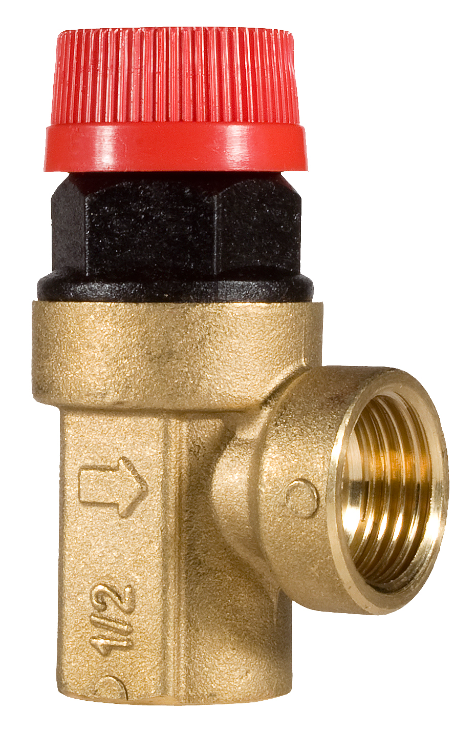 Pojistný ventil pro topení 1/2“ F-F; 5 bar
