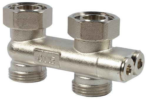 KŘÍŽENÍ - uzavíratelné šroubení „H“ 3/4“x3/4“ přímé s kónickým těsněním pro VK radiátory, uzavírací vřetena