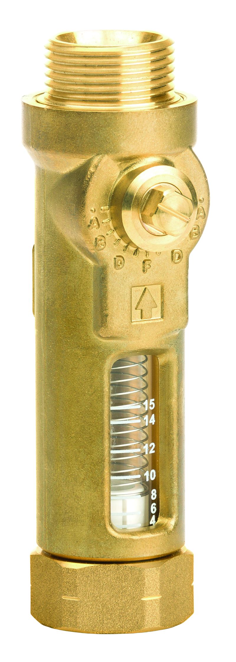TacoSetter Inline 130 vyvažovací ventil 3/4"x3/4" vnitřní-vnější závit EK, 10-30 l/min., kvs 6,6 ; typ B