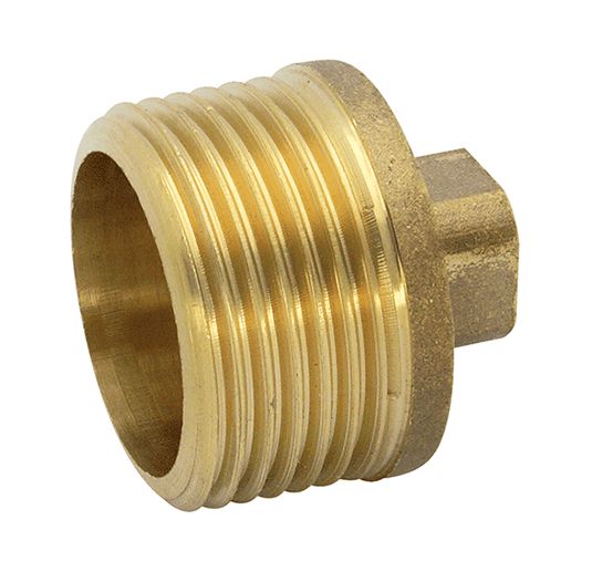 Zátka 1/2" mosaz DN15