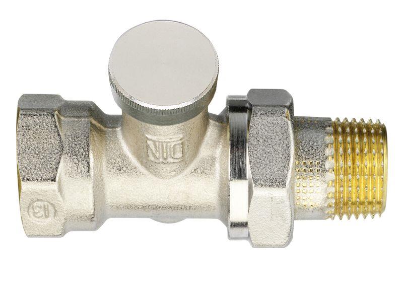 Danfoss 003L0124 radiátorové uzavíratelné šroubení RLV-S 1/2" přímé