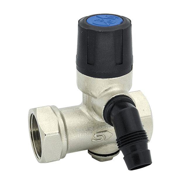 Slovarm TE-2852 Pojistný ventil k el.bojleru 3/4", 6,7 bar (náhrada za TE-2848)